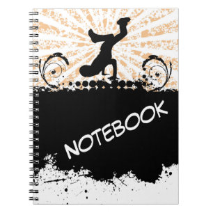 Cuaderno Bloc de notas de baile de interrupción