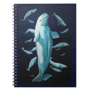 Cuaderno Bloc de notas de ballena Beluga Libro de notas de