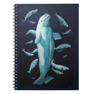 Cuaderno Bloc de notas de ballena Beluga Libro de notas de
