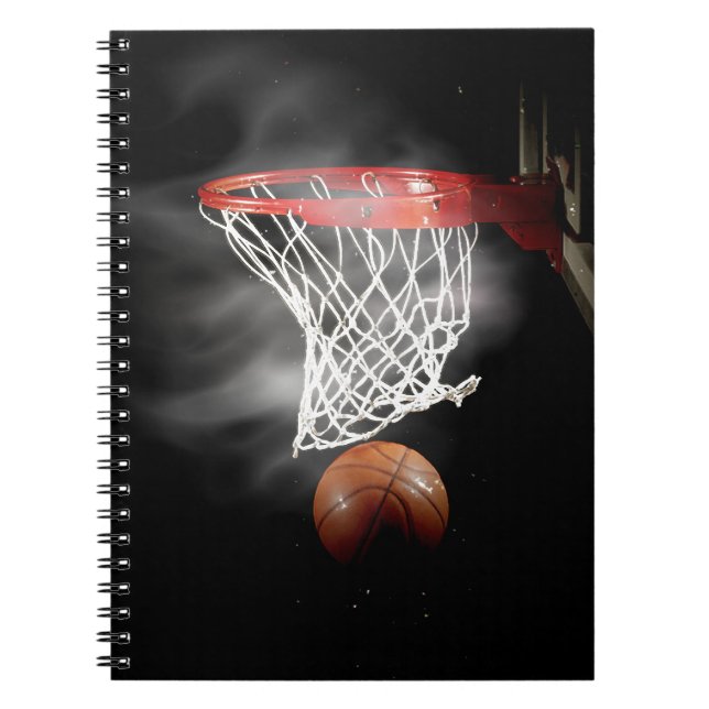 Cuaderno Bloc de notas de baloncesto (Frente)