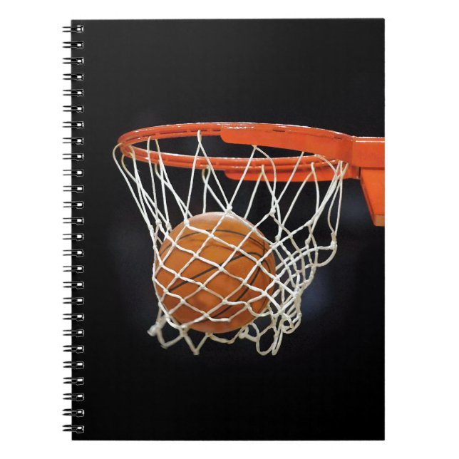 Cuaderno Bloc de notas de baloncesto (Frente)