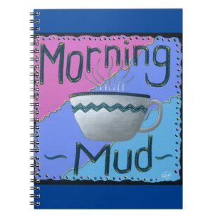 Cuaderno Bloc de notas de barro matutino