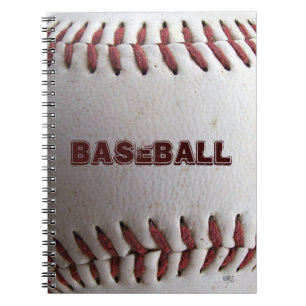 Cuaderno Bloc de notas de béisbol