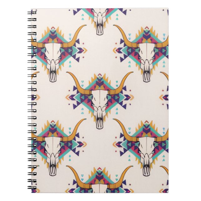 Cuaderno bloc de notas de belleza occidental (Frente)