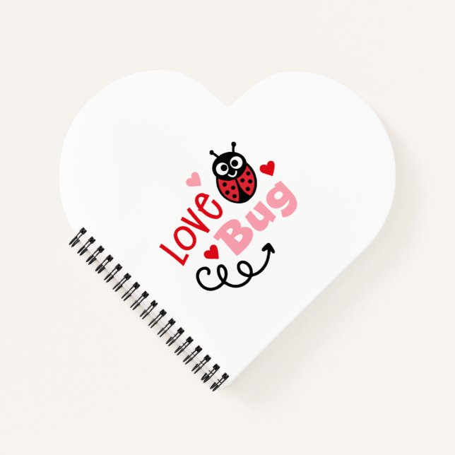 Cuaderno Bloc de notas de Bichos de Amor (Anverso)