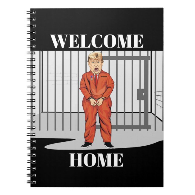 Cuaderno Bloc de notas de bienvenida (Frente)