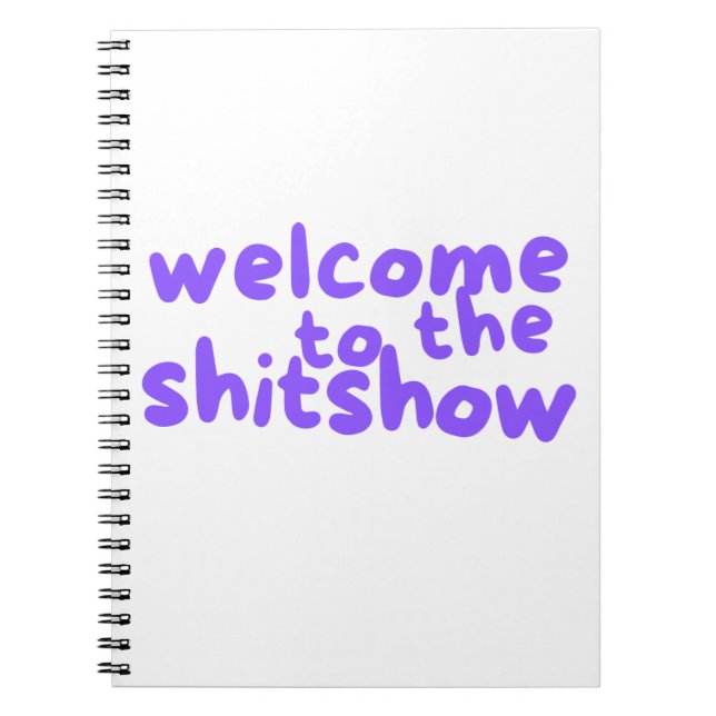 Cuaderno Bloc de notas de bienvenida (Frente)