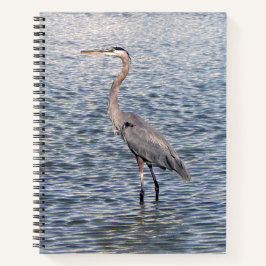 Cuaderno bloc de notas de Blue Heron