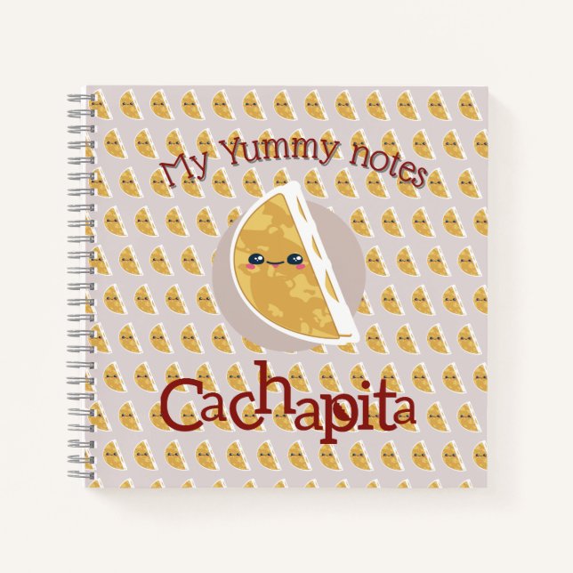 Cuaderno Bloc de notas de Cachapita (Anverso)