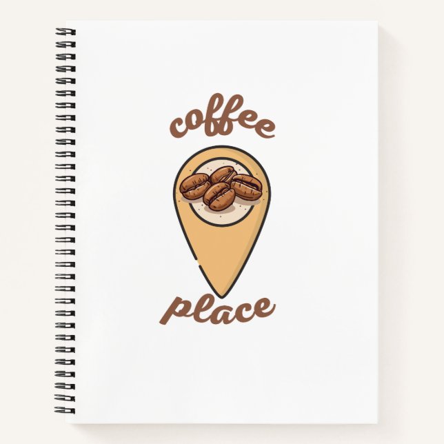 Cuaderno bloc de notas de café (Anverso)