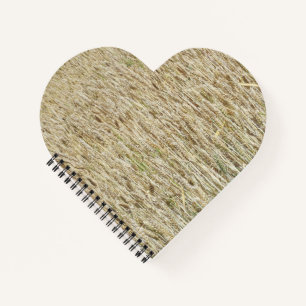 Cuaderno Bloc de notas de campo de trigo espeso