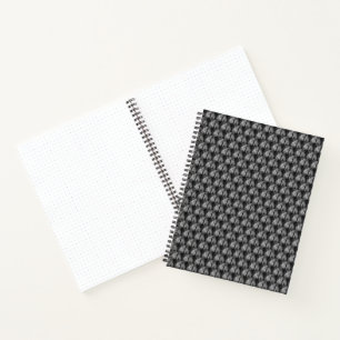 Cuaderno bloc de notas de casa de vida fija