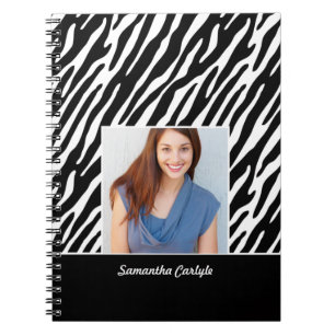 Cuaderno Bloc de notas de cebra silvestre