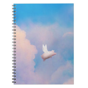 Cuaderno bloc de notas de cerdo