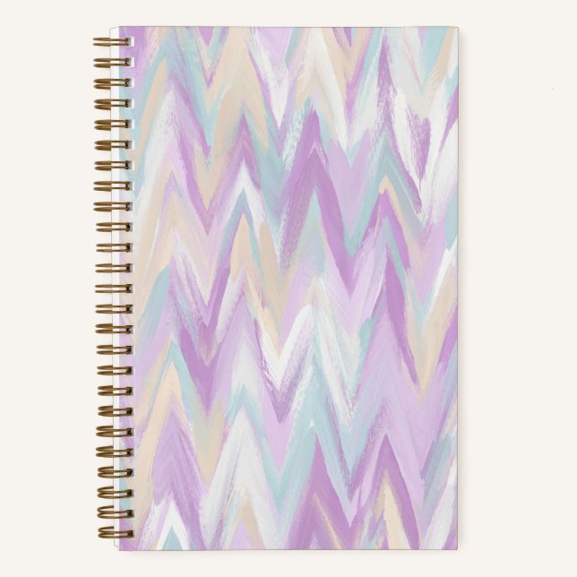 Cuaderno Bloc de notas de Chevrons abstract (Anverso)