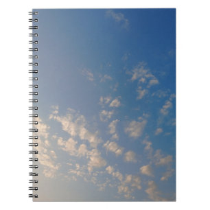 Cuaderno Bloc de notas de cielo azul
