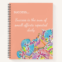 Cuaderno bloc de notas de citas inspiradoras