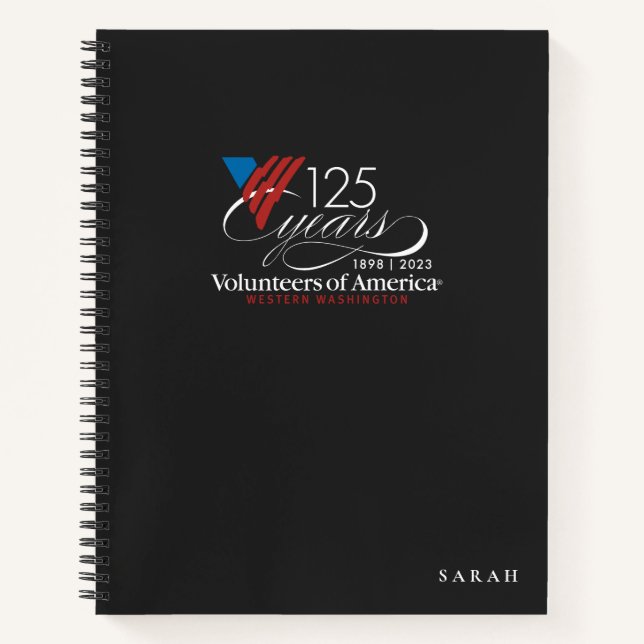 Cuaderno Bloc de notas de cobertura de software de VOAWW (Anverso)