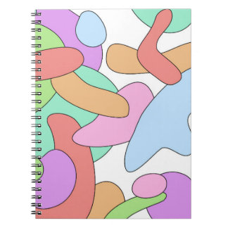 Cuaderno Bloc de notas de color