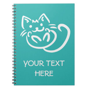 Cuaderno bloc de notas de color personalizado de Ilustracio