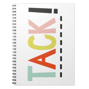 Cuaderno Bloc de notas de colores TACK