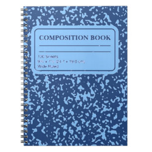 Cuaderno Bloc de notas de composición