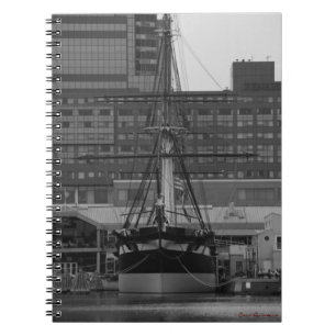 Cuaderno bloc de notas de constelación de USS