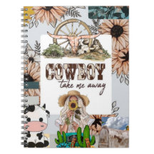 bloc de notas de cowgirl