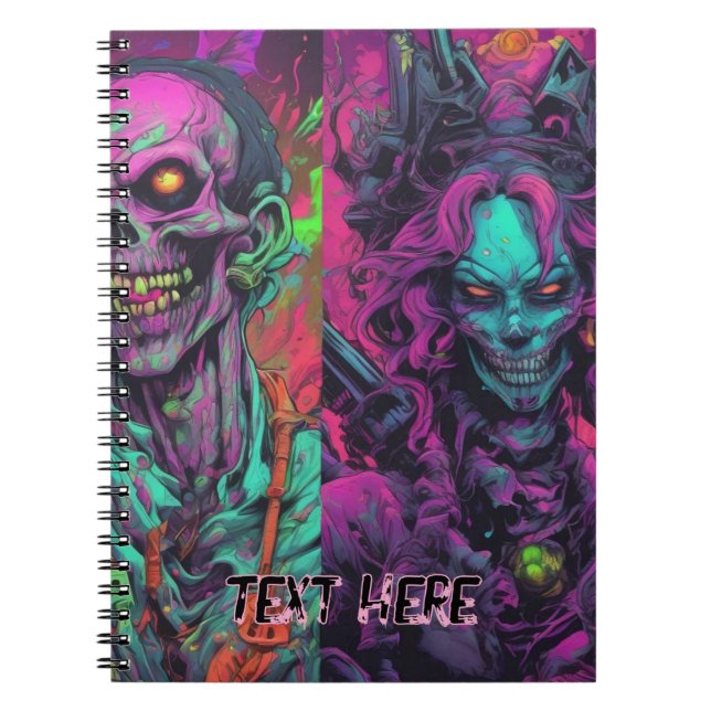 Cuaderno bloc de notas de cráneo de Guay (Frente)