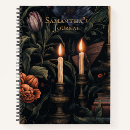 Cuaderno Bloc de notas de Dark Academia Journal