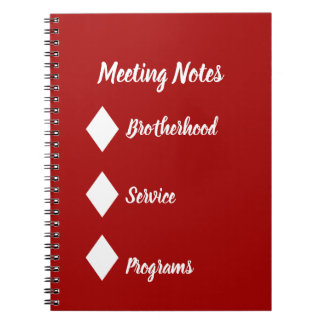 Cuaderno Bloc de notas de diamante | Mahogany Vida