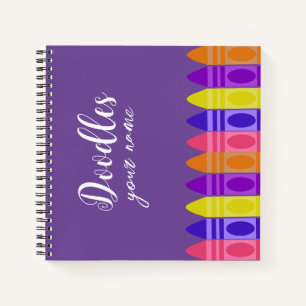 Cuaderno Bloc de notas de dibujo personalizado para cartele