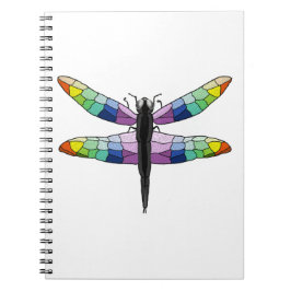 Cuaderno bloc de notas de Dragón arco iris