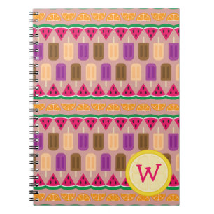 Cuaderno Bloc de notas de dulces de verano