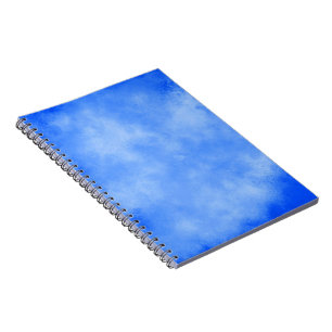 Cuaderno Bloc de notas de efecto de nube de escarcha