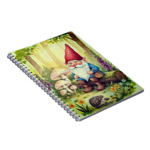 Cuaderno bloc de notas de elfo del bosque caprichoso