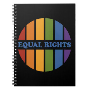 Cuaderno bloc de notas de Equal Rights