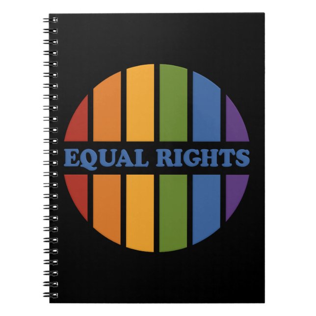 Cuaderno bloc de notas de Equal Rights (Frente)