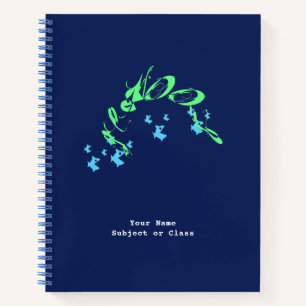 Cuaderno Bloc de notas de escuela personalizado