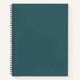 Cuaderno Bloc de notas de espiral azul Iris