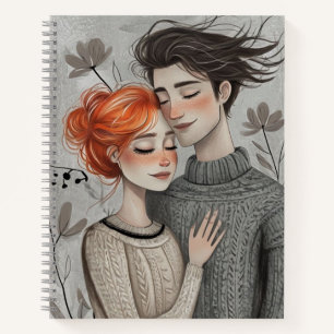 Cuaderno Bloc de notas de espiral de bonos etéreos