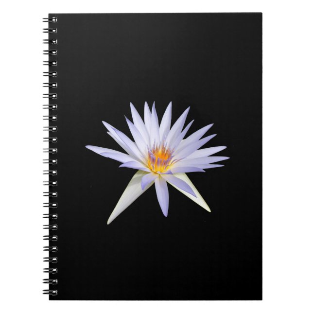 Cuaderno Bloc de notas de espiral de Lily de Agua (Frente)