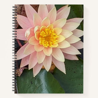 Cuaderno Bloc de notas de espiral de Lily de Agua