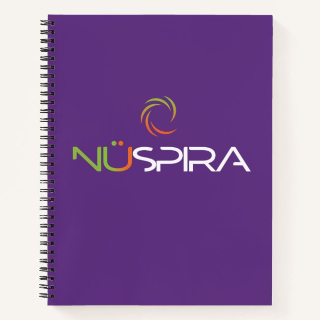 Cuaderno Bloc de notas de espiral de NuSpira (Anverso)