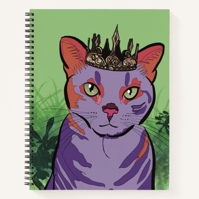Cuaderno Bloc de notas de espiral de QT (Anverso)