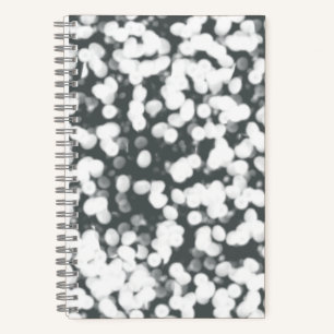 Cuaderno Bloc de notas de espiral de tormenta de nieve