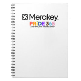 Cuaderno Bloc de notas de espiral del Orgullo Merakey