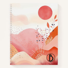 Cuaderno Bloc de notas de espiral inspirado en Pastel Jewel