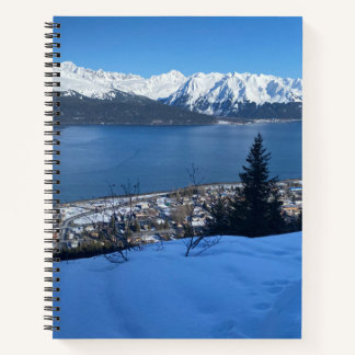 Cuaderno Bloc de notas de espiral para caminatas de inviern