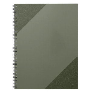 Cuaderno Bloc de notas de espiral verde moderno para mosqui